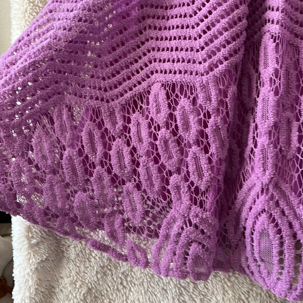𝅺nwt Purple lace Dress